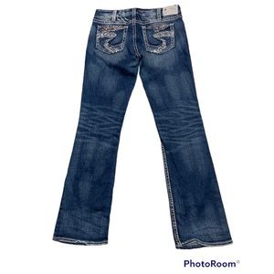 Silver jeans